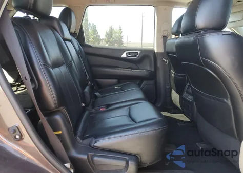 2015 Nissan Pathfinder S z USA, uszkodzony, nr VIN 5N1AR2MN6FC603727